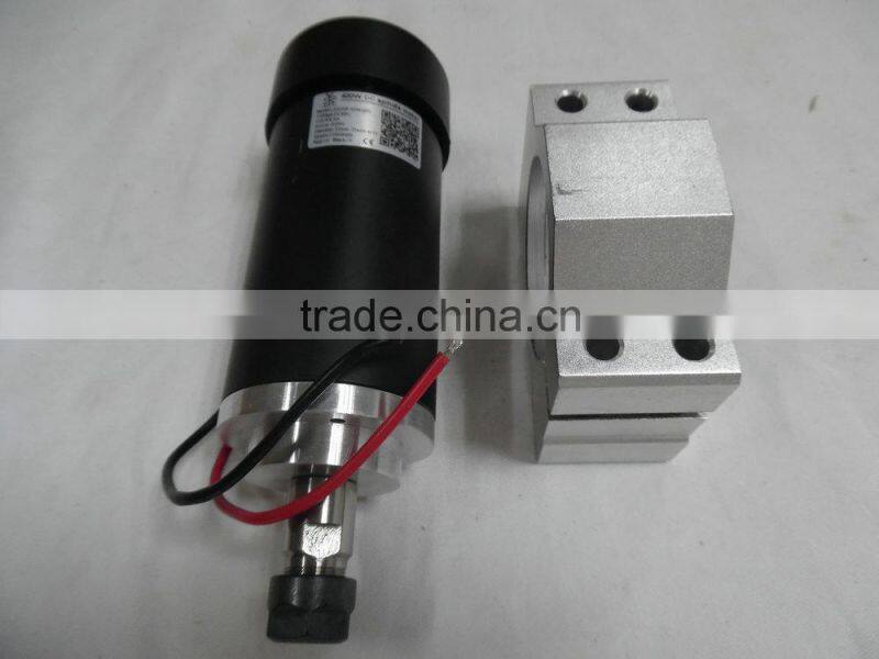 LD52GF-400W 400W 12000rpm 24-52VDC ER11 3.175mm brushed low speed spindle motor for cnc