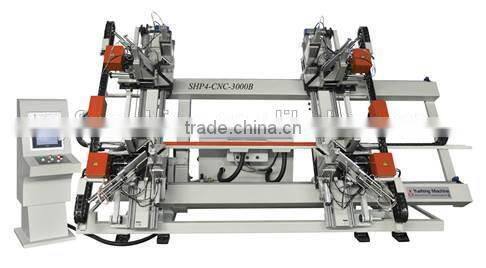 pvc&upvc windows doors machine/CNC vertical full automatic Four Point Welding Machine