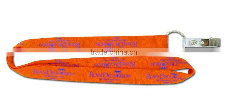 Lanyards solid color/cheap coach badge holder lanyard/keychain lanyard