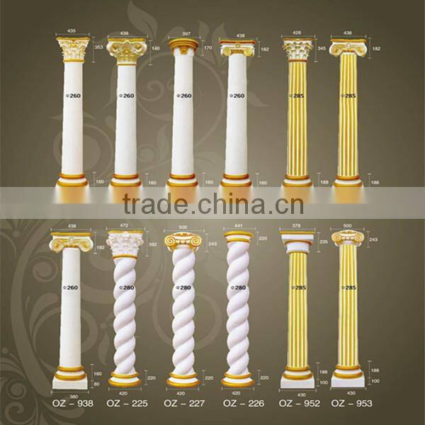 2014 China high quality decorative polyurethane roman column for sale