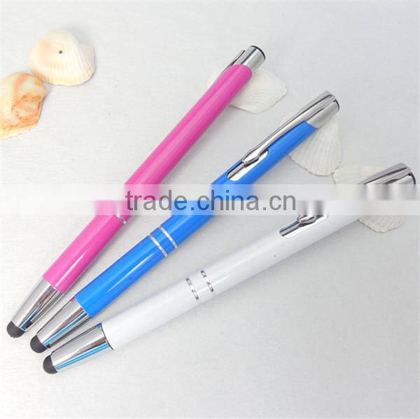 Popular Competitive Price Aluminum Pen With Stylus On Sale