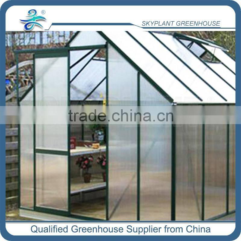 PC greenhouse garden small home aluminium