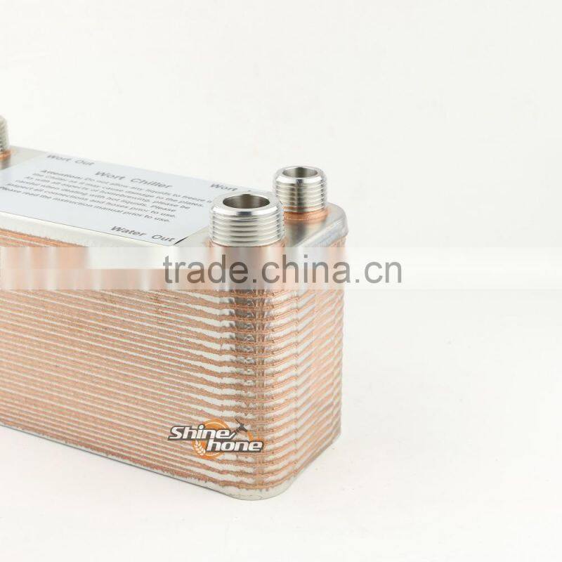 40 Plate 7.5"x2.9" Home Brewing Beer Wort Chiller