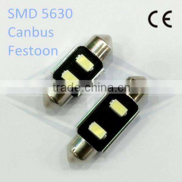 Canbus 5730 smd festoon led lights auto parts with aluminum