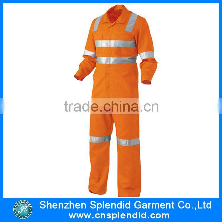 Construction coverall hi vis safety workwear