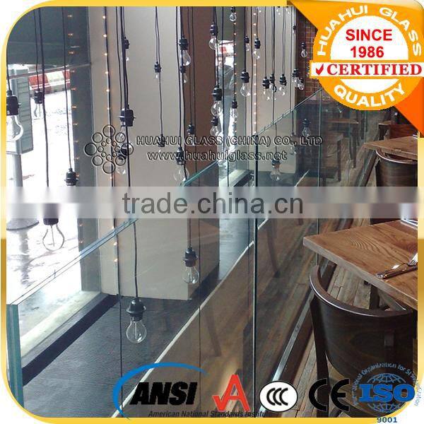 high quality 13.14mm clear laminated glass with AS/NZS 2208,ANSIZ97.1 EN12150