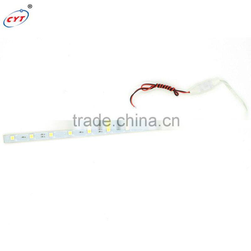 12V 3528 12SMD Car lights White Flasher Waterproof Led Strip light