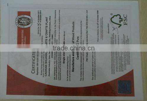 2013 New Design Wooden Pizza Box