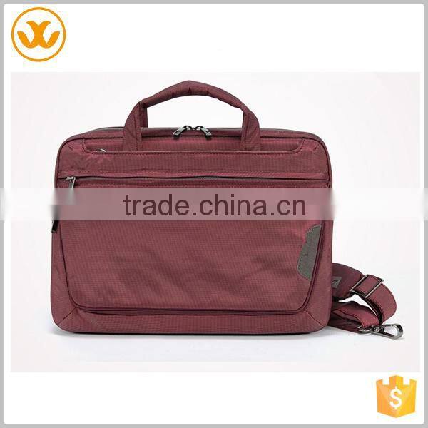 Top quality nylon trolley red custom business laptop bag