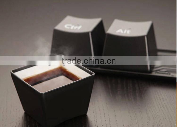 New Product Plastic Cup Key Board Tea cup Coffee Mug