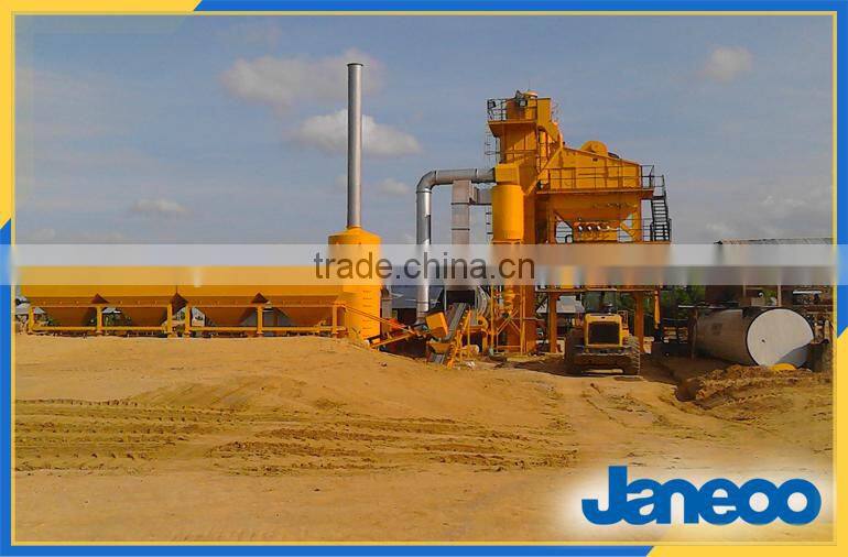 80-90t/h stationary hot mix asphalt plant