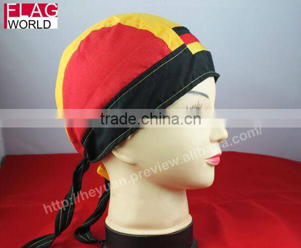 100% cotton bandana cap