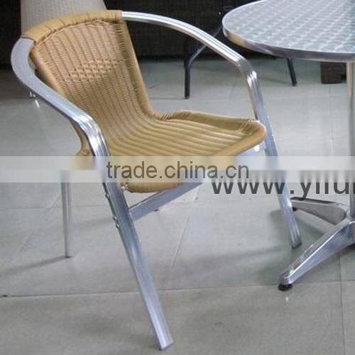 wholesale rattan chair stackable outdoor dining chairs YC028