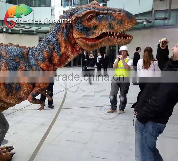 High simulation dinosaur mascot costume