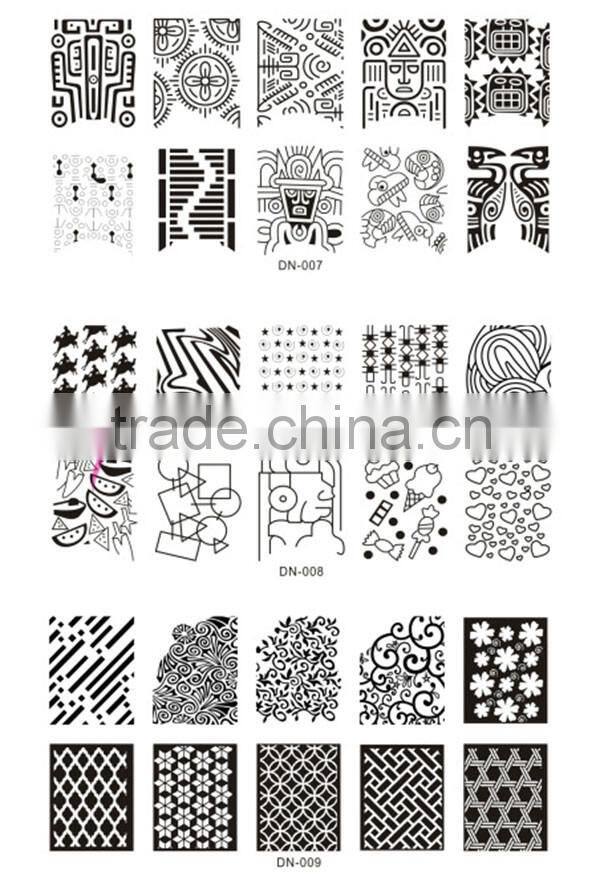 big 6*12cm nail art image plate,stamping nail art image plate