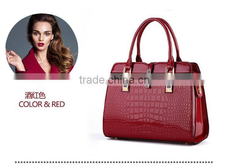 Top quality women sling leather shoulder bag PU Lady hand bag