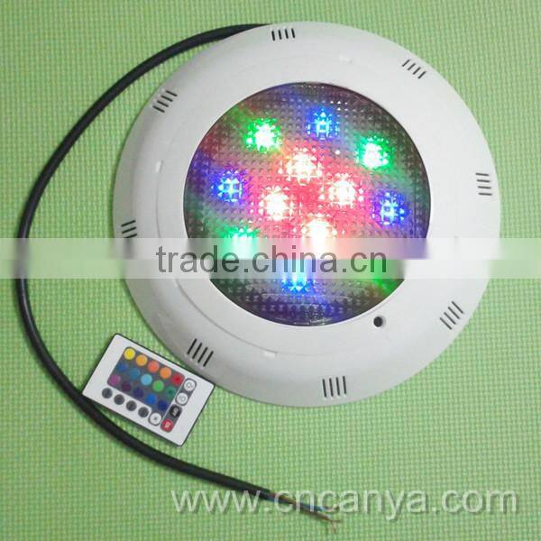 18W led swimming pool lighter wall mounted led pool light rgb led pool light