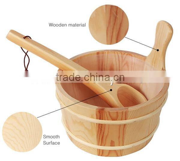 Sauna Bucket and Scoop