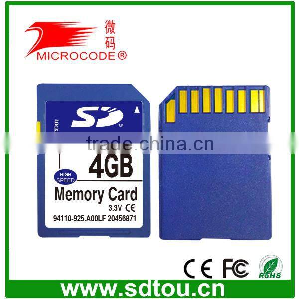Cheap Bulk Custom CID Sd card SDHC memory card 32gb 64gb for Car Gps Navigator