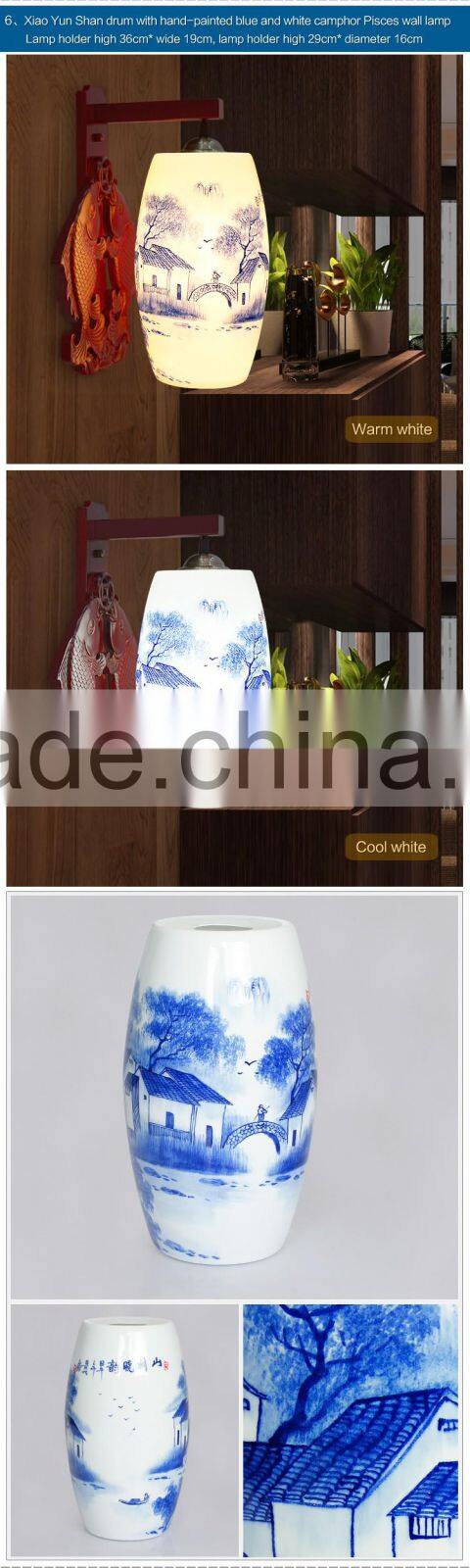 2016 new ceramic wall lamp for living room