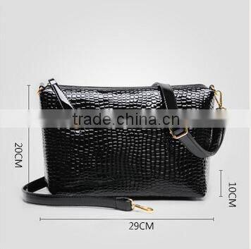 2015 China Wholesale 6pcs Leather Handbag Sexy Woman Fashion Handbag