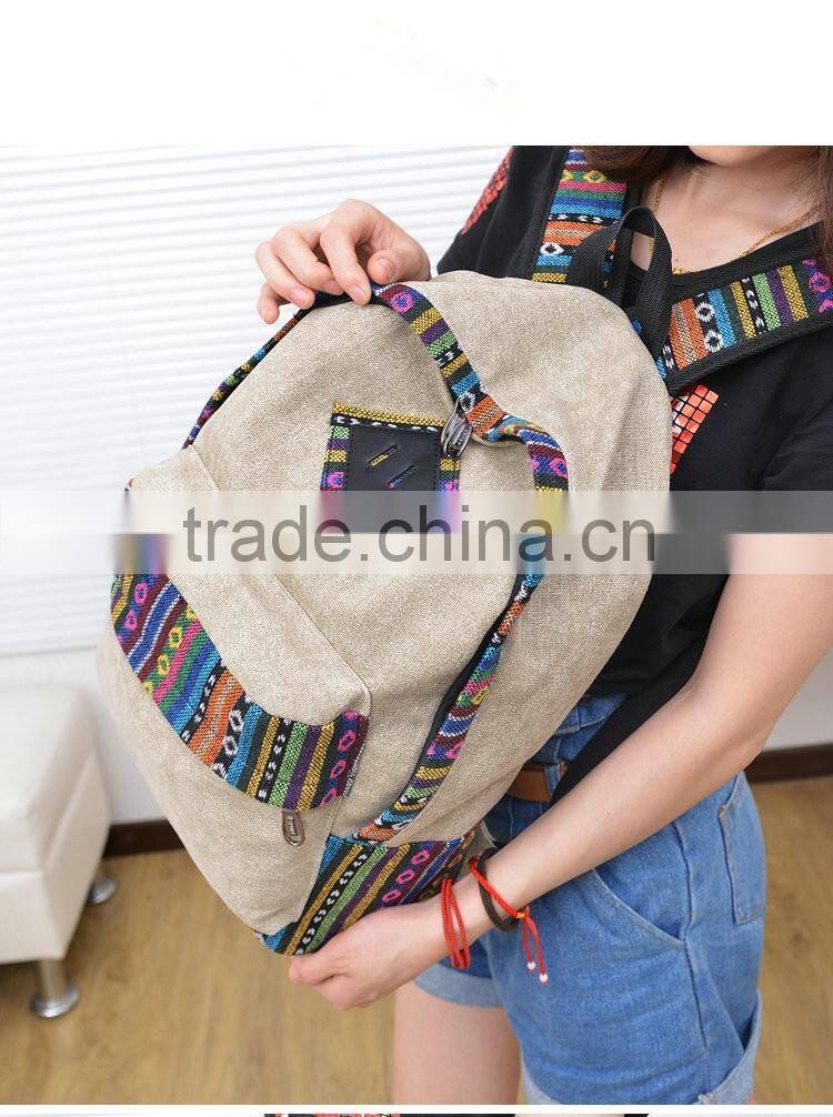 school backpack 2016 new fashion backpack bag for girl and boy