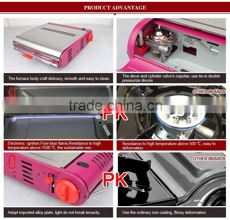 High Quality Portable Gas Grill With Barbecue