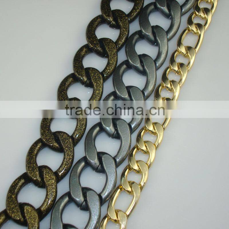 2016 hot sale black color metal chain for lamp