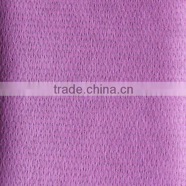 PU 0.6mm TC backing embossed leather for india market