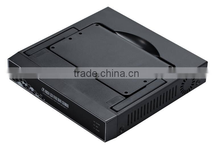 Easy Set HD 720P 7" LCD NVR 2.4G Wireless IP Surveillance Camera Kit