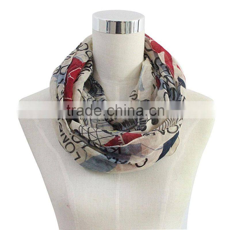 UK flag printing best selling infinity scarves
