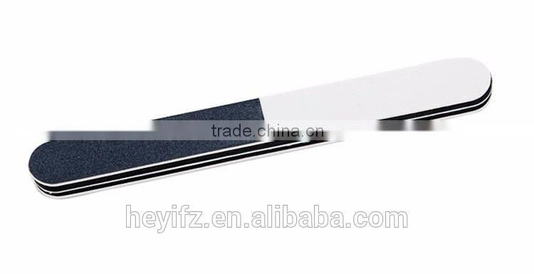Hot Sell EVA 2 Sides Black And White Nail File Strip For Nail Art