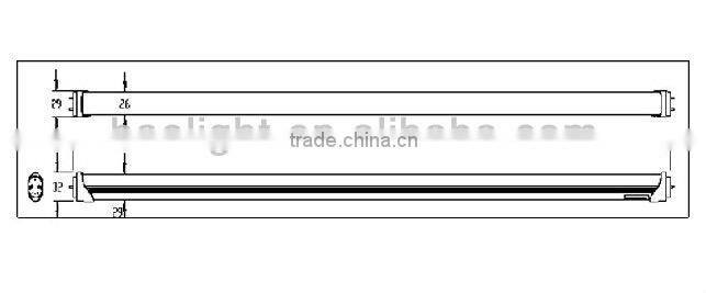 2014 new hot sale led xxx animal video tube 18w