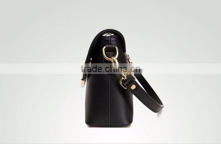 Genuine leather shoulder bag, ladies small graceful handbag, Guangzhou factory wholesale bags