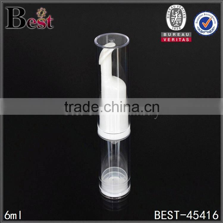 free samples 5 ml 6ml 10ml 12ml small airless pump eye serum tube bottle
