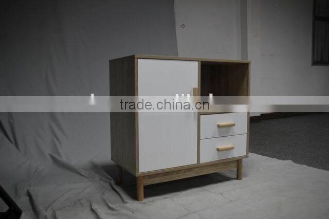 MDF with Wooden cabinet wood handle mordern furniture