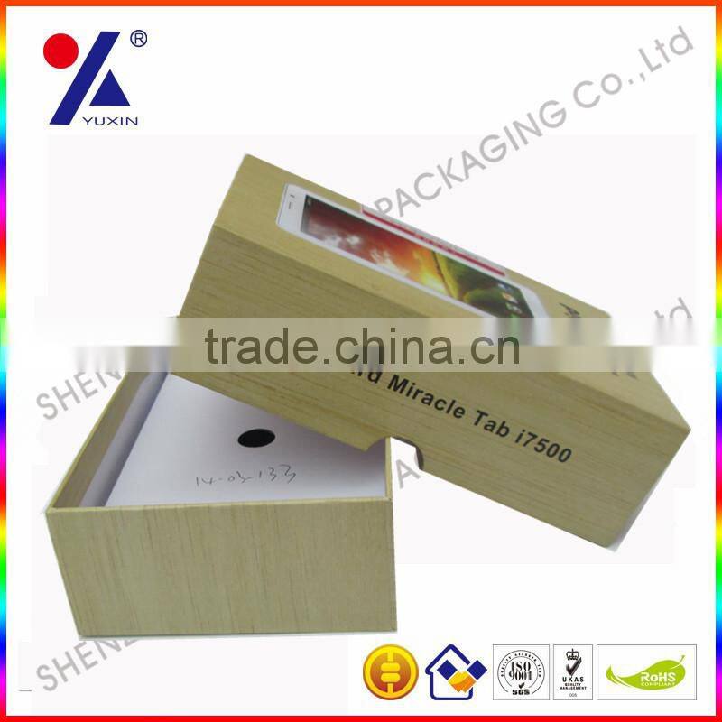 2014 Customized Design Electronic Paper Boxes / Cellphone Case Packing Paper Boxes/Phone Case Hardboard Paper Packing Box