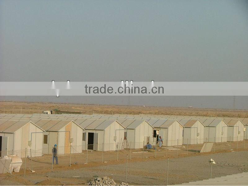 Temporary housing for mining camp China