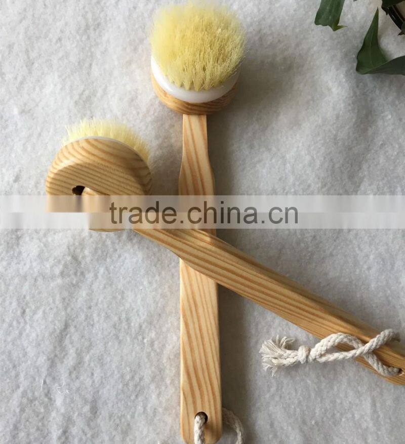 Wooden dish brush