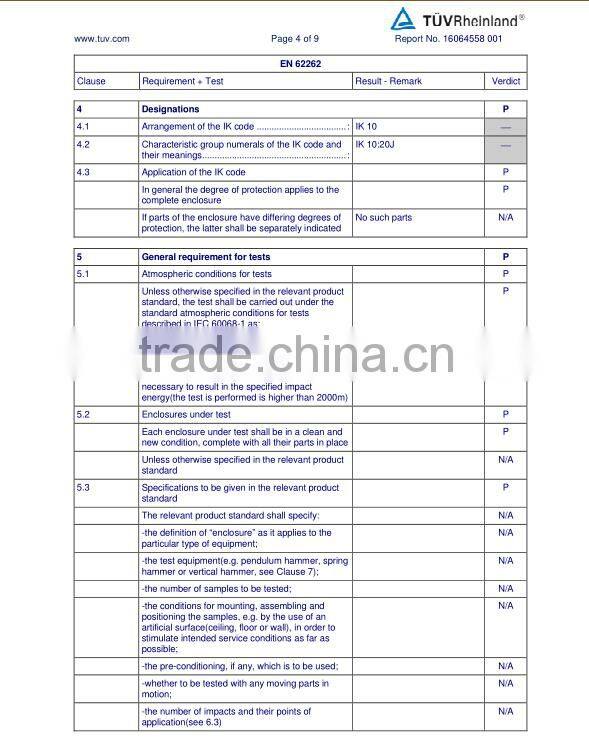 TUV GS CE ROHS IK10 TM21 SAA UL DLC 100w Outdoor Lawn Garden LED Street Solar Light