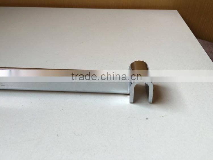 High Quality Chrome plating Straight Hanger /Slatwall Straight Arm