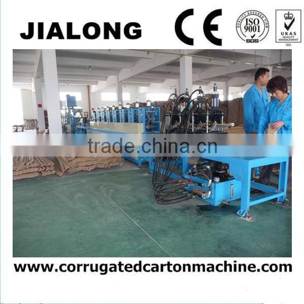 professional manufacturer packaging paper edge protector machine/ paper protector making machine/carton box making machine