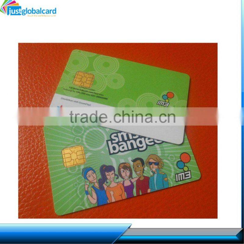 2015 PVC card gift card contact ic smart card