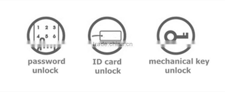 Tubular Smart RFID Electronic Hotel Door Cylinder Lock for Aparment