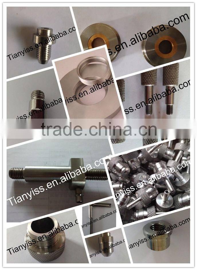 Stainless steel Machining part with spring
