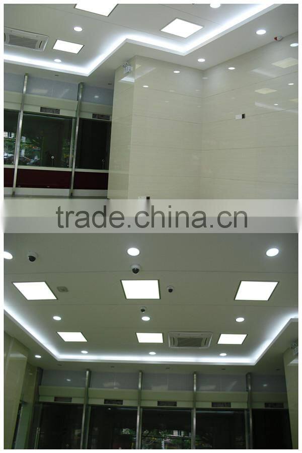Square Plastic Aluminum LED 600X600 Ceiling Panel Light