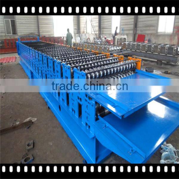 0.25-0.8mm thickness IBR and corrugated double layer sheet roof tile roll forming machine