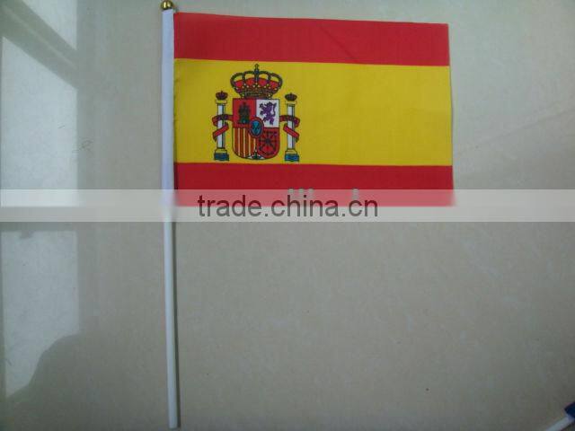 polyester mini hand waving flag