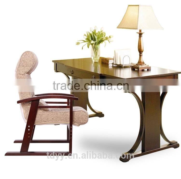 TDX-608-2 QVB HANGZHOU JIANDE TONGDA LINEN FABRIC SEAT AND BIRCH WOOD FARAME recliner chair