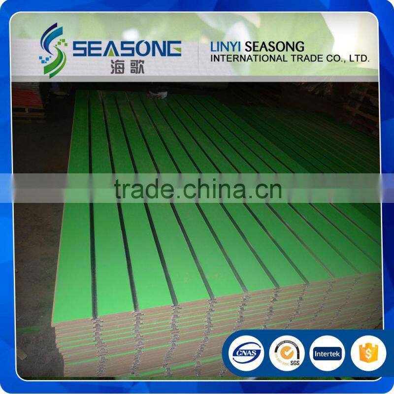 2015 new designs slatwall MDF board
